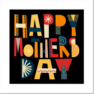 Happy mothers day Posters and Art